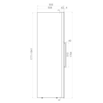 Vitrina de vin Pando PVMAV 178-112, 112 sticle, 288 l, G